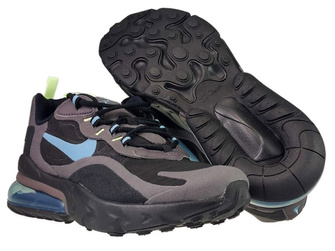 Nike Air Max 270 React BQ0103-012 Black/Cerulean-Thunder Grey