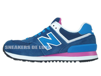 WL574MOY New Balance Blue/Pink
