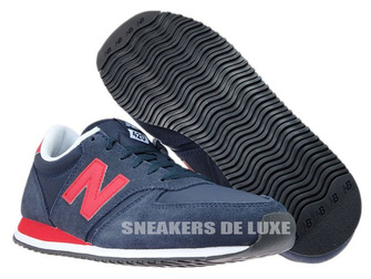 U420YR New Balance Navy / Red