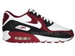 Nike Air Max 90 Premium White-White-Team Red-Black 333888-101