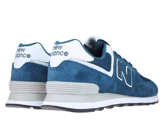 New Balance ML574ESM Sea Smoke with White
