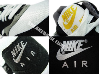 Nike Air Max 1 Black/White-Light Charcoal Gum Light  319986-008