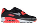 537384-006 Nike Air Max 90 Essential Black/Wolf Grey-Atomic Red-Anthracite
