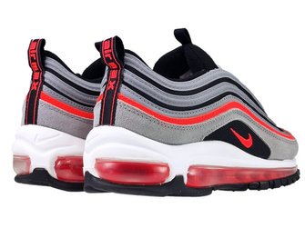 Nike Air Max 97 921522-025 Wolf Grey/Radiant Red-Black