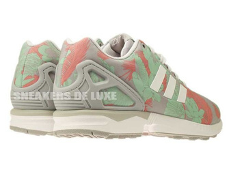 M19456 adidas ZX Flux Clear Onix / Ftwr White / Vista Pink