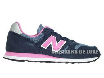New Balance W373SNP 373 Navy / Pink Suede