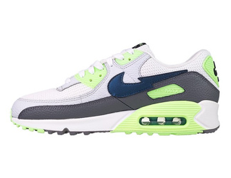 Nike Air Max 90 DJ6897-100 White/Aquamarine-Lime Glow