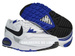 343886-130 Nike Air Max Skyline White/Black Metallic Silver Concord