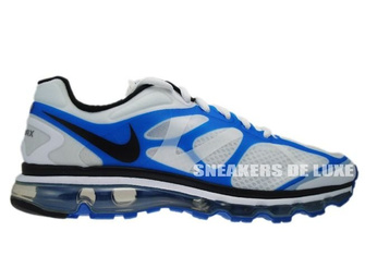 487982-104 Nike Air Max+ 2012 White/Black-Blue Spark