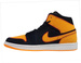 Nike Air Jordan 1 Mid SE FJ4923 008 Black/Vivid Orange