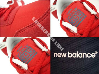 U395MNRW New Balance Red / White