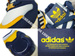 147011 Adidas Originals ZX 8000 Dawn Blue/Dark Slate/Cadmium Yellow