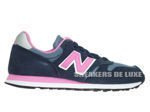 New Balance W373SNP 373 Navy / Pink Suede
