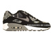 307793-084 Nike Air Max 90 Black/Metallic Dark Grey-Total Orange-Classic Grey