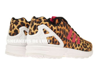 M21365 adidas ZX Flux 8K Textile Black/Vivid Berry/Running White