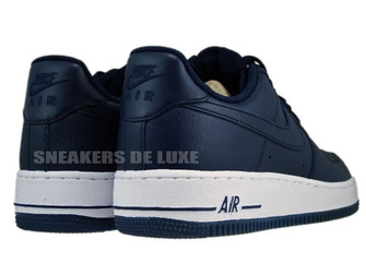 315122-406 Nike Air Force 1 '07 Obsidian/ Obsidian-White 