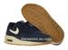 555766-404 Nike Air Max 1 Midnight Navy / Sail - Black