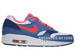 319986-022 Nike Air Max 1 Wolf Grey/ Sunburst-Utility Blue-Light M