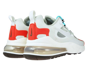Nike Air Max 270 React AO4971-200 Light Beige ChalkPlatinum Tint 