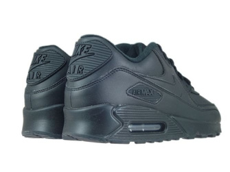 Nike Air Max 90 302519-001 Leather Black/Black