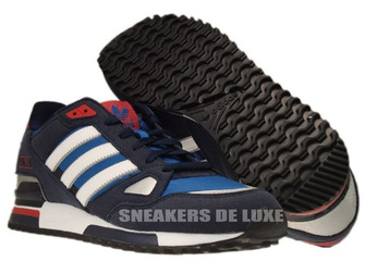 Adidas Originals ZX 750 Pool Blue White Silver Red G61242