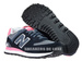 New Balance WL574CPL Black / Grey / Pink