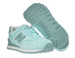 New Balance WL574SWB Ozone Blue with Storm Blue & Teal