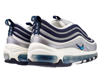 Nike Air Max 97 DQ9131-001 Metallic Silver/Chlorine Blue