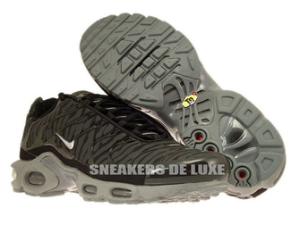 604133-087 Nike Air Max Plus TN 1 Black / Metallic Silver-Black