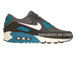 537384-010 Nike Air Max 90 Essential Dark Grey/White-Anthracite-Tropical Teal