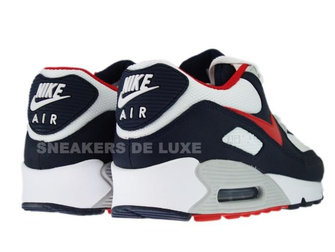 Nike Air Max 90 Obsidian/Sport Red-White-Neutral Grey 309299-400
