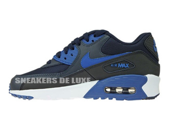 833418-402 Nike Air Max 90 Dark Obsidian/Court Blue-Black-White