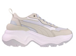 Puma Cilia Wedge 393915 10 Silver Mist-Feather Gray-White