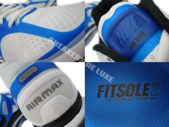 487982-104 Nike Air Max+ 2012 White/Black-Blue Spark