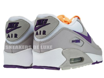 325213-009 Nike Air Max 90 Tech Grey/Club Purple-White