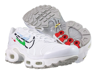 Nike Air Max Plus DN8013-100 White/Light Green Spark-Aluminum