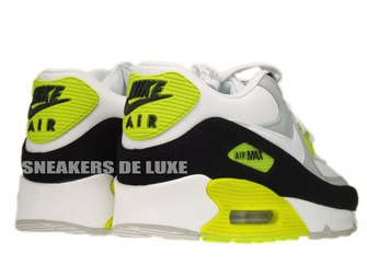 333888-018 Nike Air Max 90 Premium Strat Grey/White-Black-Cyber