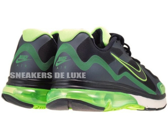 454347-030 Nike Air Max Alpha 2011+ Black/Anthracite-Neutral Grey-Gorge Green
