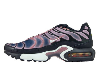 718071-006 Nike Air Max Plus TN 1 Gridiron/White-Elemental Pink