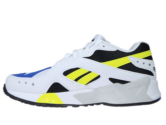 CN7840 Reebok Aztrek White / Black / Cobalt / Yellow