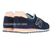 New Balance WL574GN Navy with Black & Pink