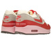 555284-103 Nike Air Max 1 Vintage Sail/Hyper Red-Street Grey-Iced Carmine
