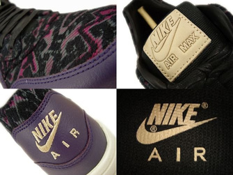 454746-500 Nike Air Max 1 Premium Purple Dynasty/Linen-Black-Raspberry Red