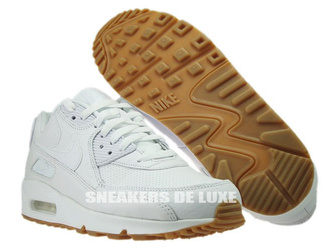 705012-111 Nike Air Max 90 Leather PA White/White-Gum Light Brown