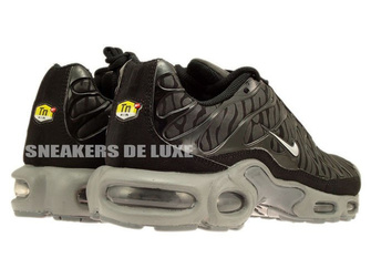 604133-087 Nike Air Max Plus TN 1 Black / Metallic Silver-Black