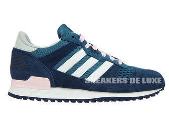 S78940 adidas ZX 700 mineral blue / ftwr white / clear pink