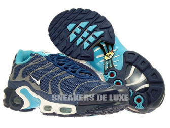 604133-422 Nike Air Max Plus TN 1 Brave Blue / White-Gamma Blue-Cool Grey