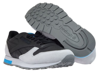 BD4414 Reebok Classic Leather GN Black/Cloud Grey/Alloy/Caribbean Teal