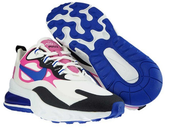 Nike Air Max 270 React CI3899-100 Summit White/Hyper Blue