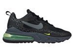 Nike Air Max 270 React CT2538-001 Black/Dark Grey-Volt